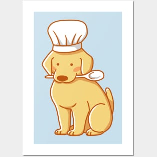 Chef Labrador Posters and Art